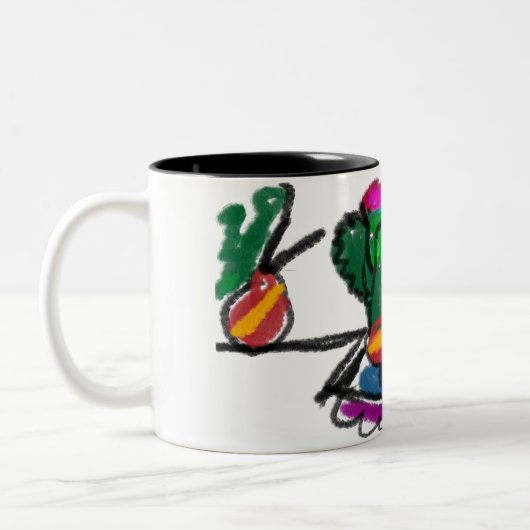 Tasse 2 Couleurs Chihuahua adore ça (Gauche)