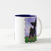 Tasse 2 Couleurs Chihuahua Cadeaux et accessoires (Devant droit)