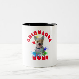 Tasse 2 Couleurs Chihuahua Maman Chien Meilleur Chien Maman Jamais