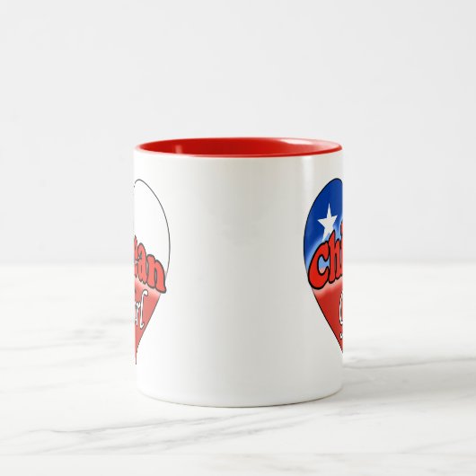 Tasse 2 Couleurs Chilienne (Centre)