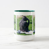 TASSE 2 COULEURS CHIMPANZÉS (Centre)