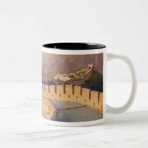Tasse 2 Couleurs Chine, comté de Huairou, Coucher de soleil sur le
