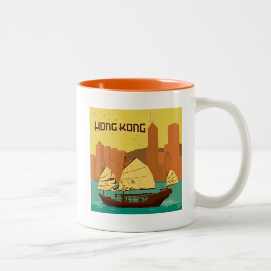 Tasse 2 Couleurs Chine | Hong Kong (Droit)