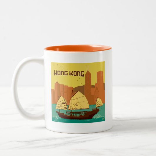 Tasse 2 Couleurs Chine | Hong Kong (Gauche)