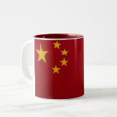 Tasse 2 Couleurs Chine - Mug- (Devant gauche)