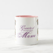 Tasse 2 Couleurs Chinois Crested Heart Maman (Centre)