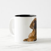 Tasse 2 Couleurs Chiot (Devant gauche)
