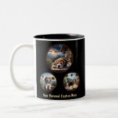 Tasse 2 Couleurs Chiot Beagle mignon (Gauche)