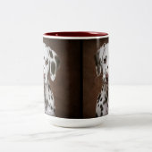 Tasse 2 Couleurs Chiot dalmate (Centre)