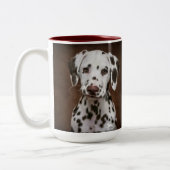 Tasse 2 Couleurs Chiot dalmate (Gauche)