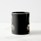 Tasse 2 Couleurs Chiot de boîte mignonne (Centre)