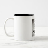 Tasse 2 Couleurs Chiot de Dalmation (Gauche)