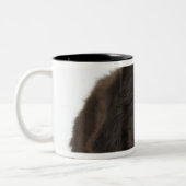 Tasse 2 Couleurs Chiot de Terre-Neuve, tir de studio (Gauche)