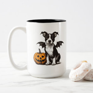 Tasse 2 Couleurs Chiot d'Halloween