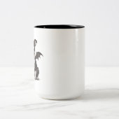 Tasse 2 Couleurs Chiot Halloween (Centre)