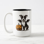 Tasse 2 Couleurs Chiot Halloween (Gauche)