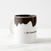 Tasse 2 Couleurs Chocolat (Devant gauche)