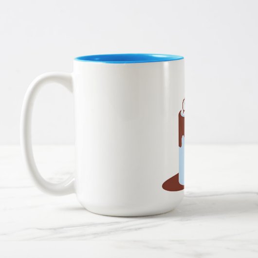 Tasse 2 Couleurs Chocolat chaud (Gauche)