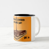 Tasse 2 Couleurs Chocolat couvert tous les jours (Devant droit)