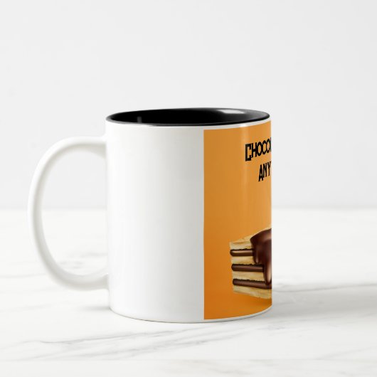 Tasse 2 Couleurs Chocolat couvert tous les jours (Gauche)