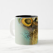 Tasse 2 Couleurs Chocolat glacé amant cadeau (Devant gauche)