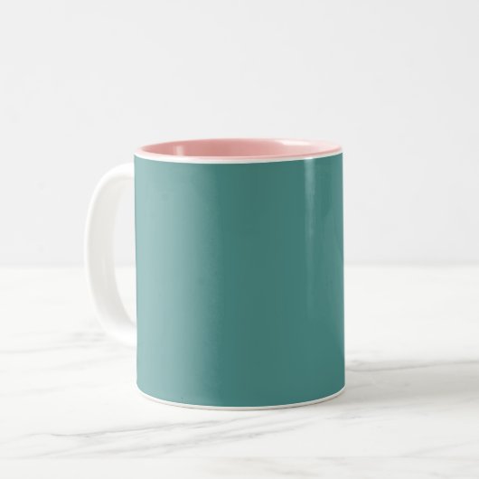 Tasse 2 Couleurs Chocolat pour Lilly (Devant gauche)