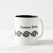 Tasse 2 Couleurs Choctaw fort (Devant droit)