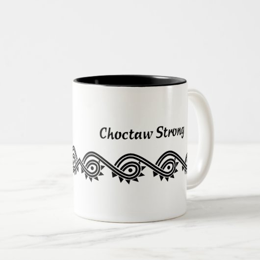 Tasse 2 Couleurs Choctaw fort (Devant droit)