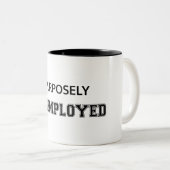 Tasse 2 Couleurs Chômeurs (Devant droit)