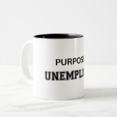 Tasse 2 Couleurs Chômeurs (Devant gauche)