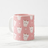 Tasse 2 Couleurs Chonky Cow (Devant gauche)