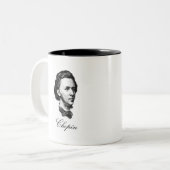 Tasse 2 Couleurs Chopin (Devant gauche)
