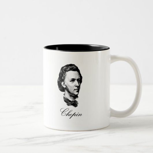 Tasse 2 Couleurs Chopin (Droit)