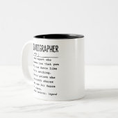 Tasse 2 Couleurs Chorégraphe (Devant gauche)