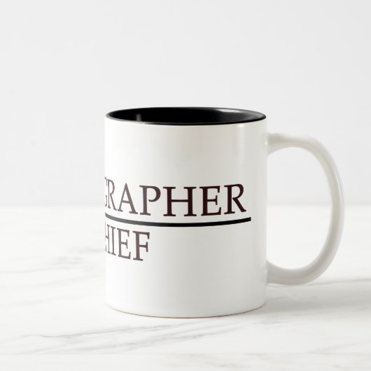 Tasse 2 Couleurs Chorégraphe dans le chef (Droit)