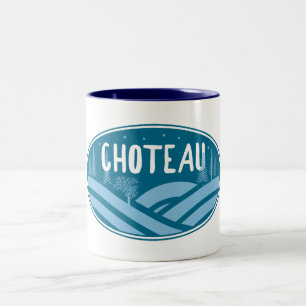 Tasse 2 Couleurs Choteau Montana Plein air