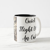 Tasse 2 Couleurs chouette (Devant droit)