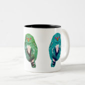 Tasse 2 Couleurs Chouette (Devant droit)