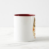 Tasse 2 Couleurs Chouette (Centre)
