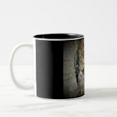 Tasse 2 Couleurs Chouette à cornes (Gauche)