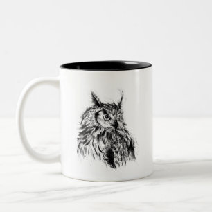 Tasse 2 Couleurs Chouette de la sagesse