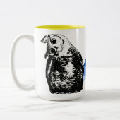 Tasse 2 Couleurs Chouette Sommet pour Lisa (Gauche)