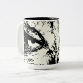 Tasse 2 Couleurs chouettes (Devant gauche)