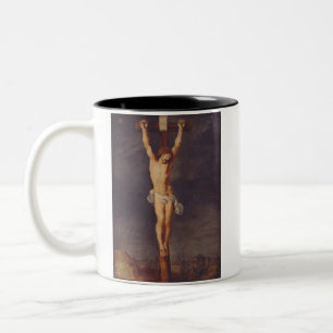 Tasse 2 Couleurs Christ mort sur la croix par Pierre Paul Rubens Ar