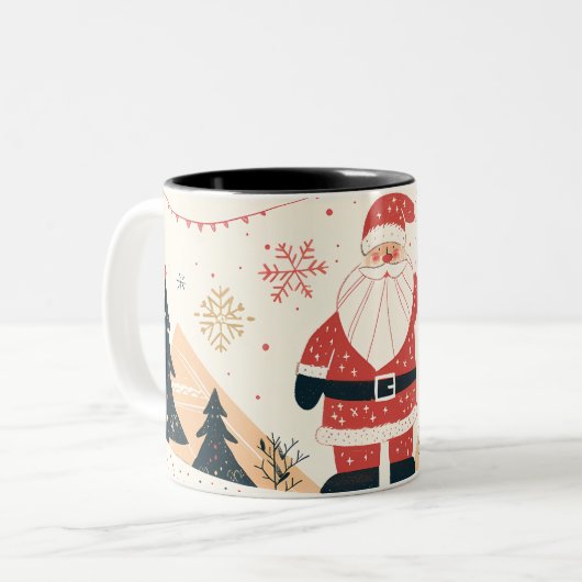 Tasse 2 Couleurs Christmas (Devant gauche)