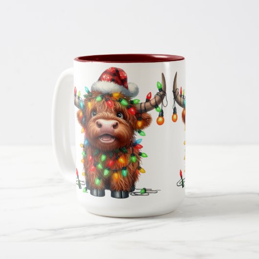 Tasse 2 Couleurs Christmas (Devant gauche)