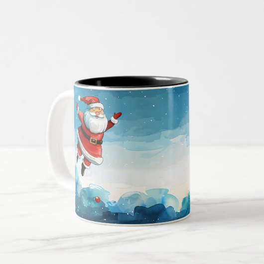 Tasse 2 Couleurs Christmas (Devant gauche)