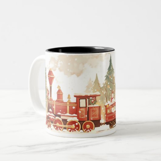 Tasse 2 Couleurs Christmas (Devant gauche)
