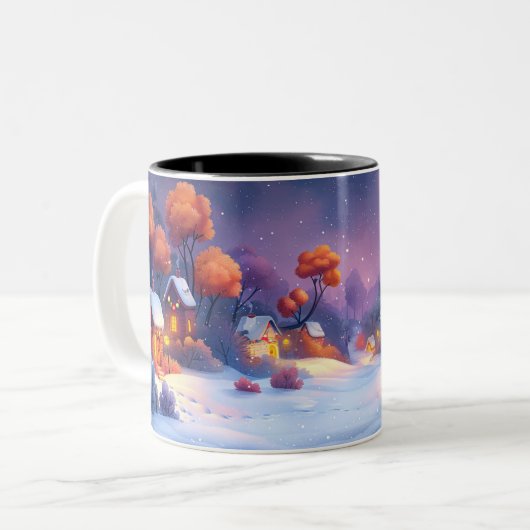 Tasse 2 Couleurs Christmas (Devant gauche)