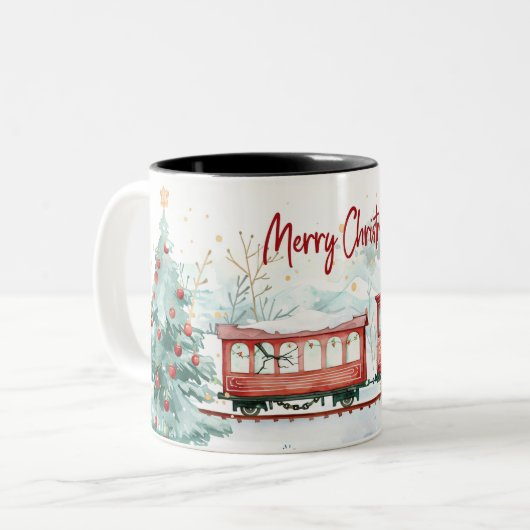 Tasse 2 Couleurs Christmas (Devant gauche)